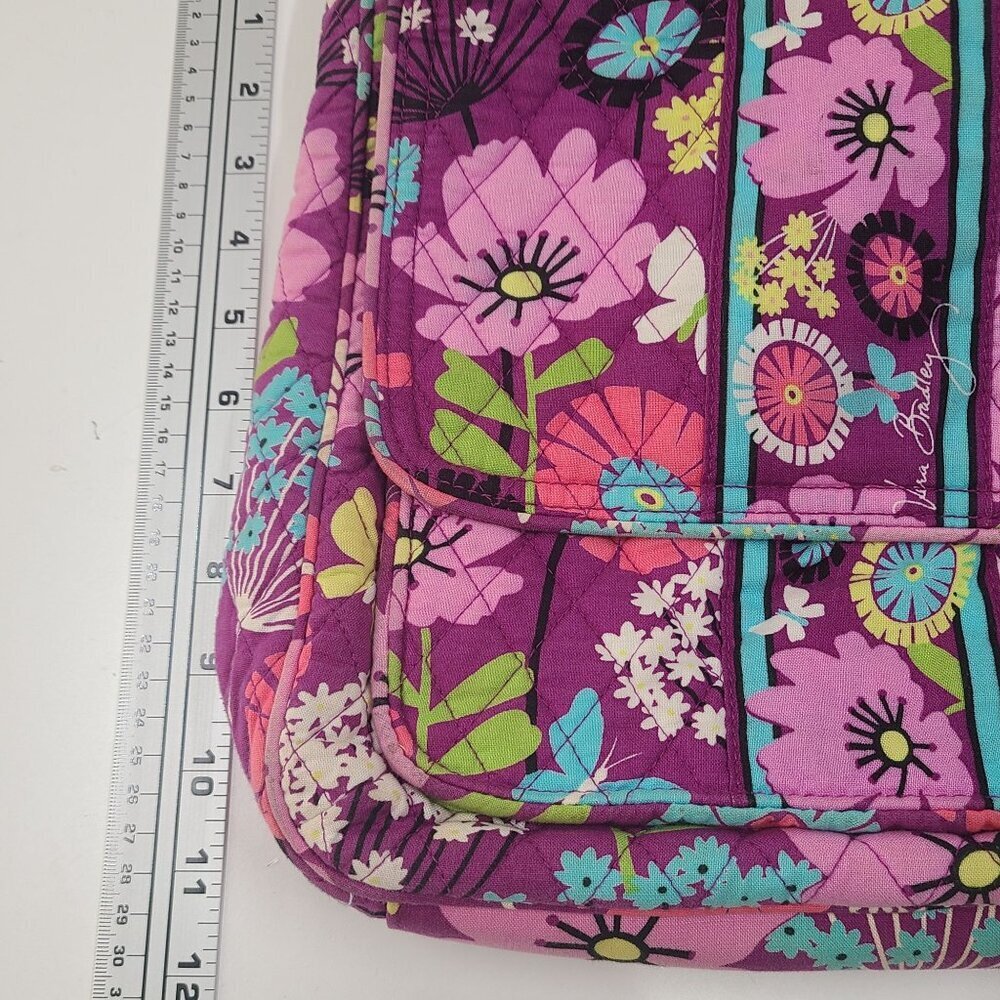 Vera Bradley Flutterby Hipster Crossbody Bag Purse Adjustable Strap - Picture 4 of 12